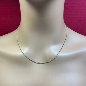 EFFY Sterling Silver Gold Color Links Chain. 18.25 inches long